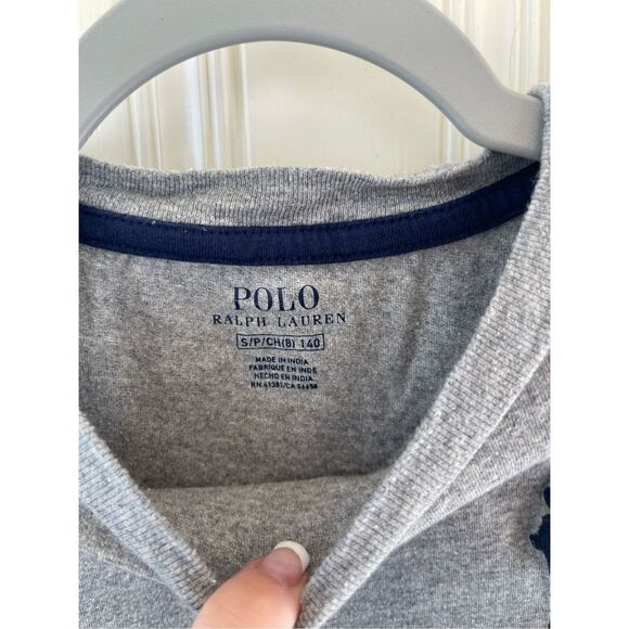 Polo by Ralph Lauren Big Pony t-shirt, gray, size small (8), cotton - Picture 5 of 16